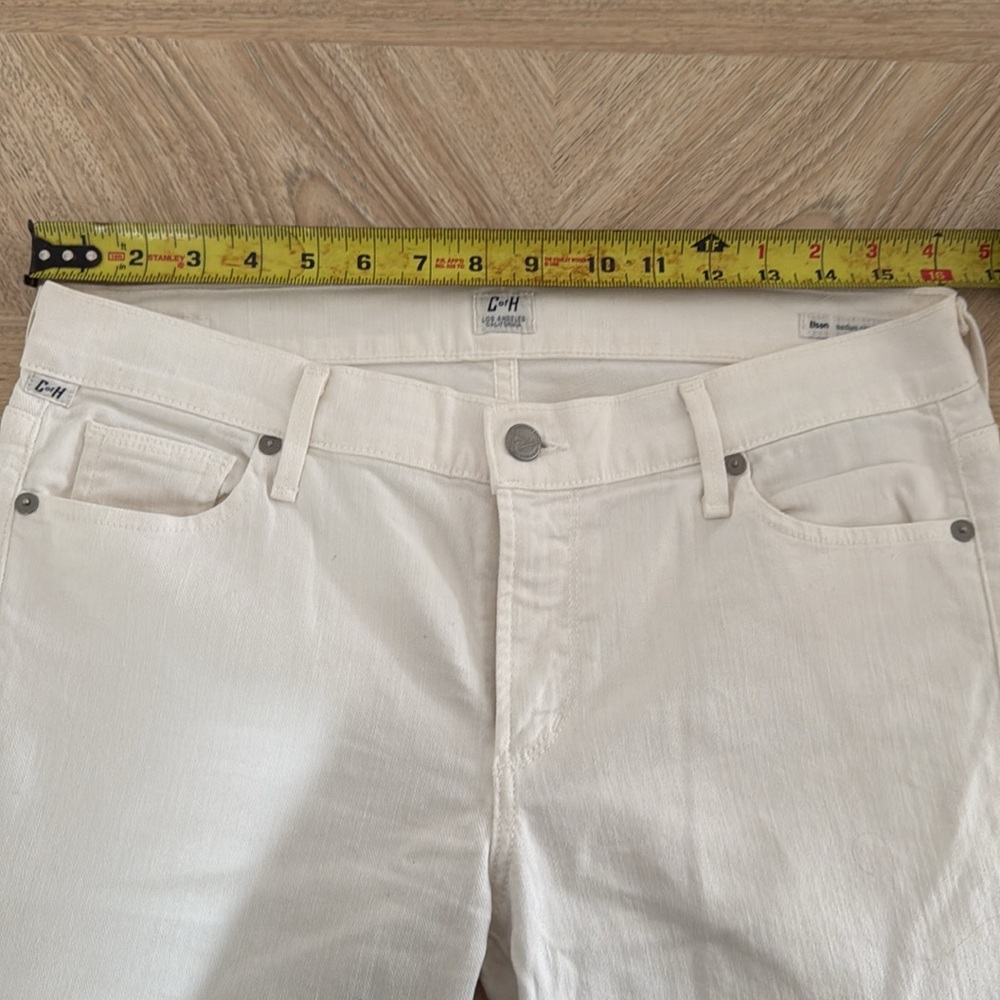 Citizens of Humanity White straight leg Jean - Picture 4 of 6
